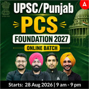 UPSC/Punjab PCS Foundation 2027 Batch | Online Live Classes by Adda 247
