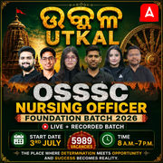 Utkal ଉତ୍କଳ OSSSC NURSING OFFICER FOUNDATION BATCH BY NURSING ADDA247 powered by Adda247 Odia