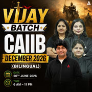 Vijay Batch l CAIIB December 2026 (Billingual) | Online Live Classes by Adda 247