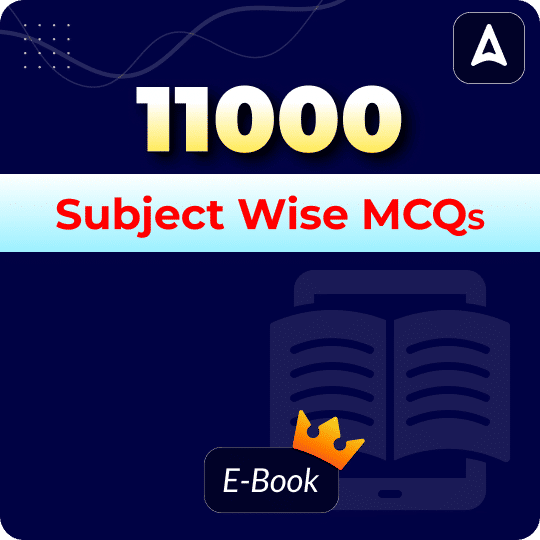 11000 Subject Wise MCQs E-Book By Adda247 (West Bengal)