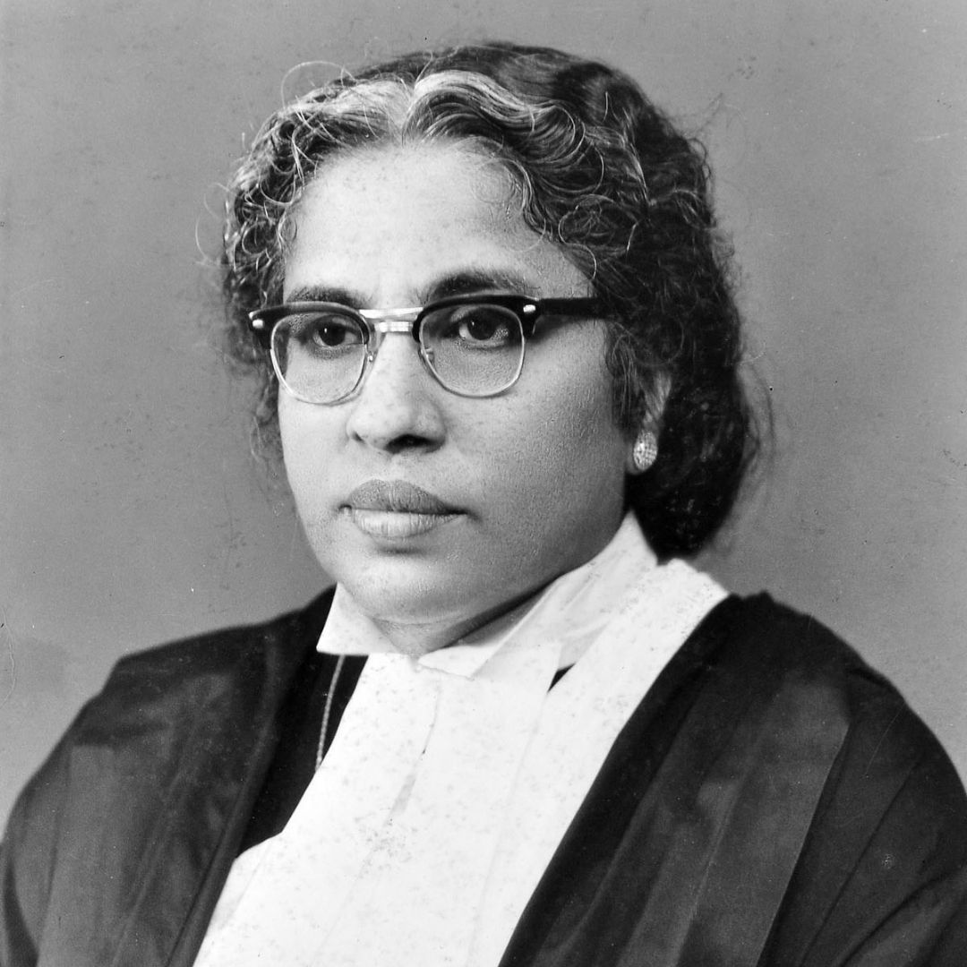 Remembering The Trailblazer Anna Chandy: India's First Woman Judge Of High  Court