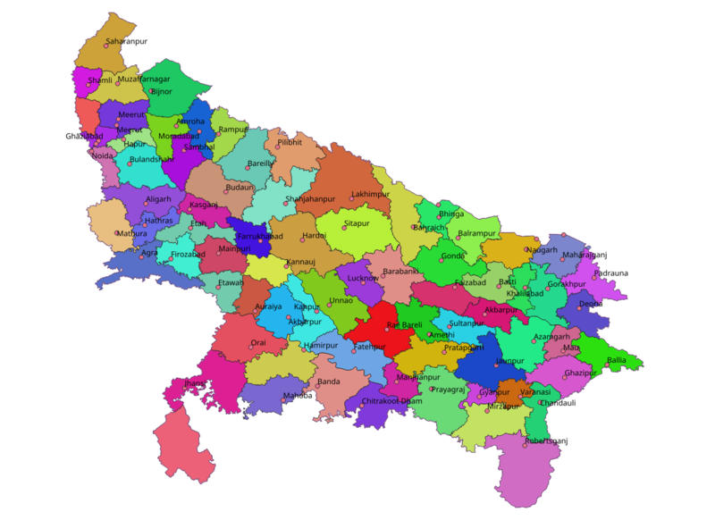 Largest State By Number of Districts, Know about the Top-10 Indian States_40.1