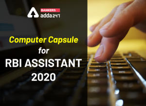 Computer Capsule for RBI Assistant Mains 2020 | Download PDF
