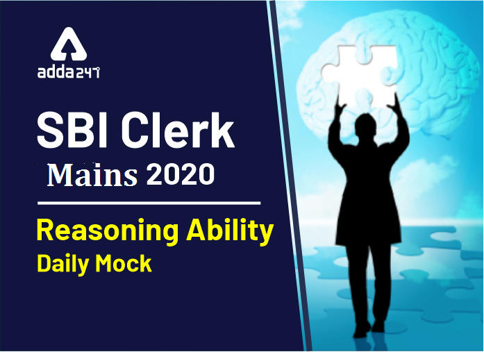 SBI Clerk Mains Reasoning Daily Mock 23 March 2020: Puzzle and Blood Relation_40.1