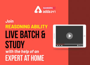Join Reasoning Ability Live Batch and Study with the help of an Expert at Home