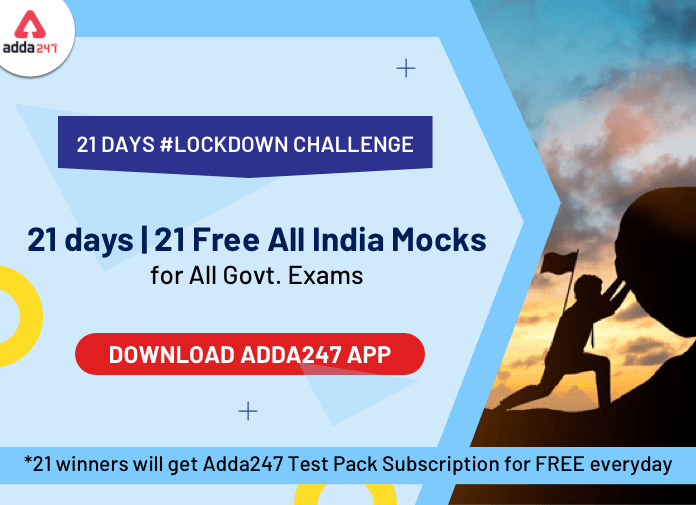 21 Days, 21 Free Challenging Mocks: All Exams, Practice from Home_40.1