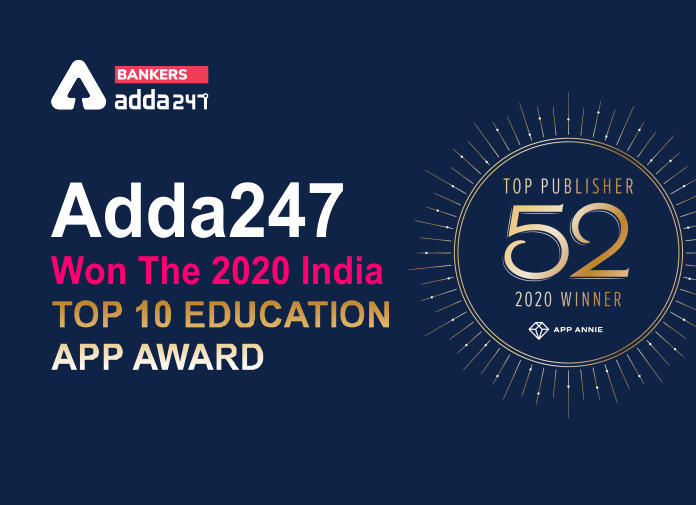 Adda247 won the 2020 India Top 10 Education App Award_40.1