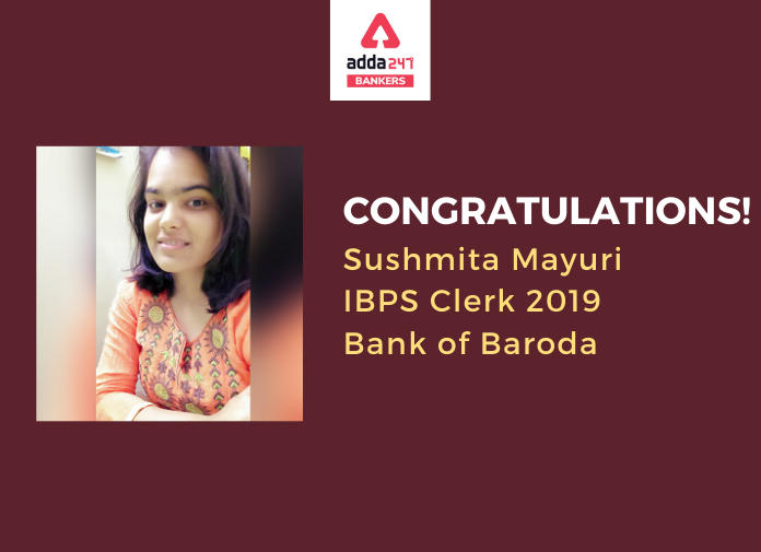 Success Story of Sushmita Mayuri Selected in IBPS Clerk and SBI Clerk 2019_40.1