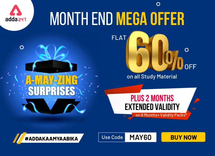 MONTH END MEGA OFFER: Get Flat 60% Off On Mahapacks | Live Classes | Video Courses | Test Series | Ebooks_40.1
