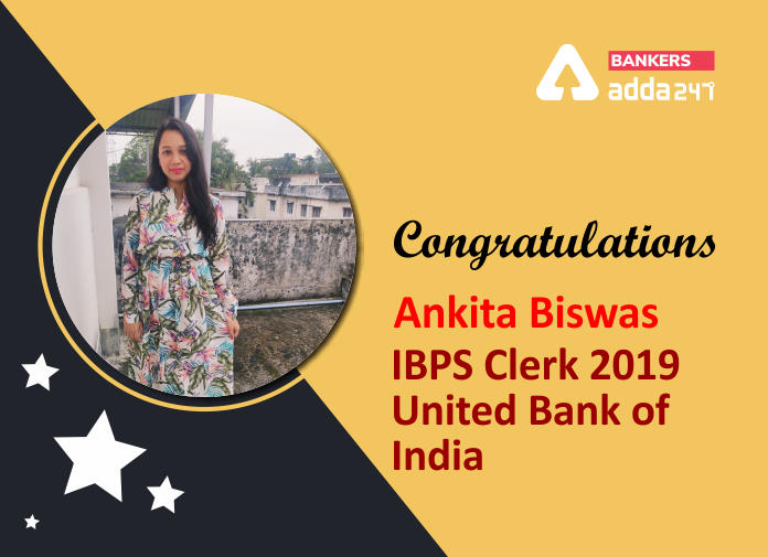 Success Story of Ankita Biswas Selected as IBPS Clerk in United Bank of India_40.1