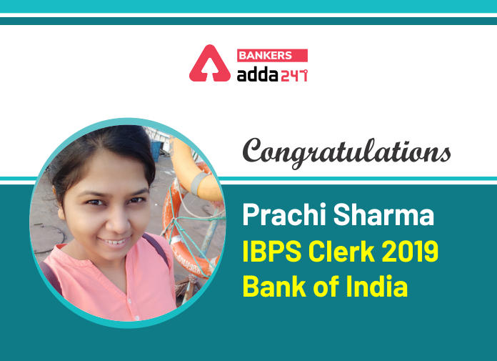 Success Story of Prachi Sharma Selected as IBPS Clerk in Bank of India Says "Never stop trying because one day you will surely achieve your goal."_40.1