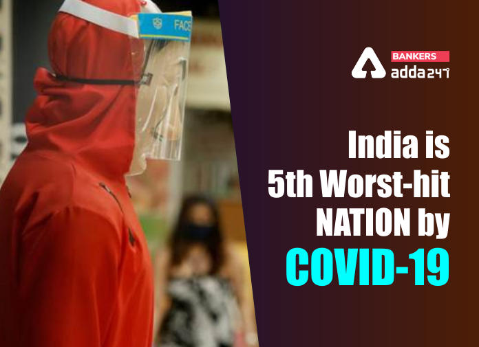 India is 5th worst-hit nation by COVID-19_40.1