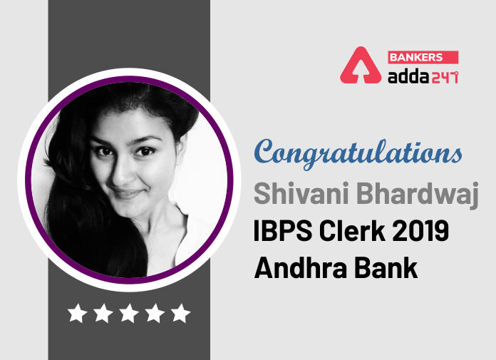 Success Story of Shivani Bhardwaj Selected as IBPS Clerk in Andhra Bank_40.1