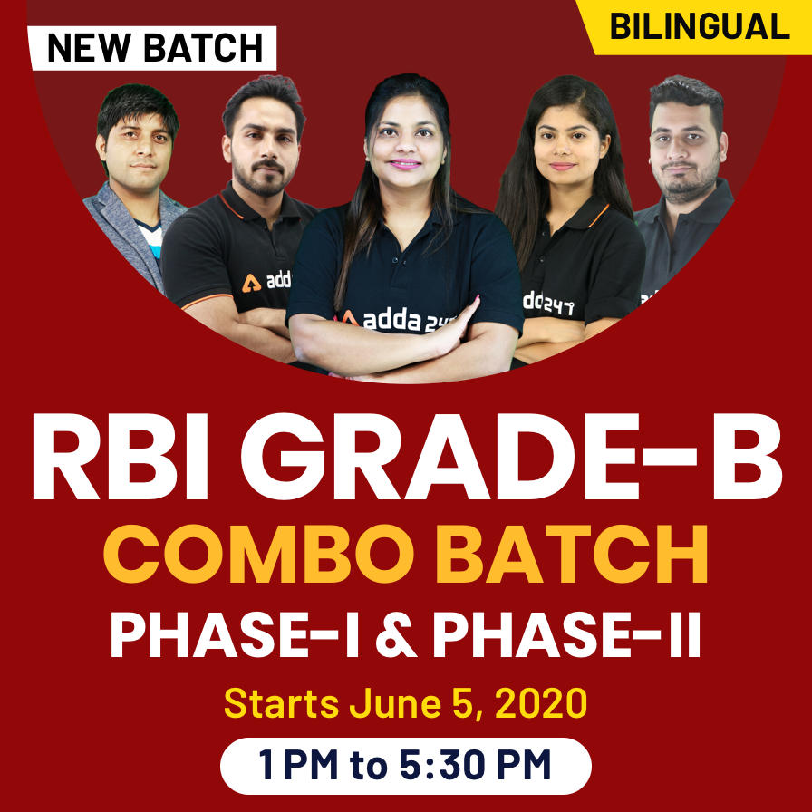 Don't miss the Classes of this Live Batch if your aim is to Crack RBI Grade B Exam in 2020_40.1