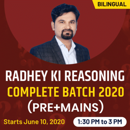 Radhey ki Reasoning Batch for SBI/IBPS/RRB PO Pre 2020 Exams- Join to Score Max. in Reasoning!!_40.1