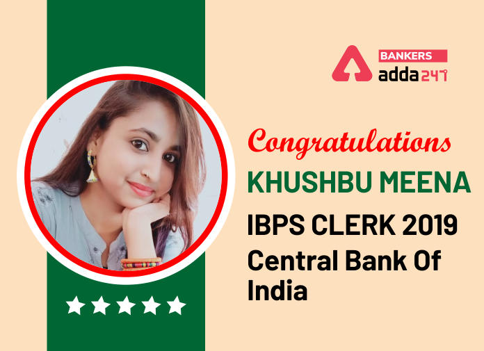 Success Story of Khushbu Meena Selected as IBPS Clerk in Bank of India_40.1
