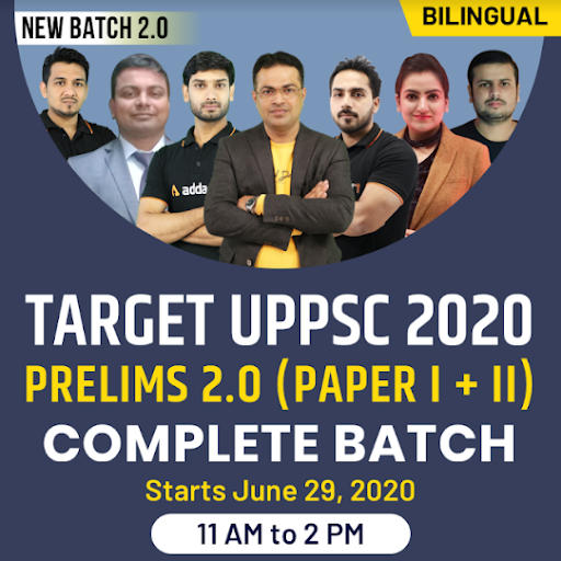 TARGET UPPSC 2020 Prelims 2.O (Paper I + II) Complete Batch | Bilingual | Live Classes_40.1