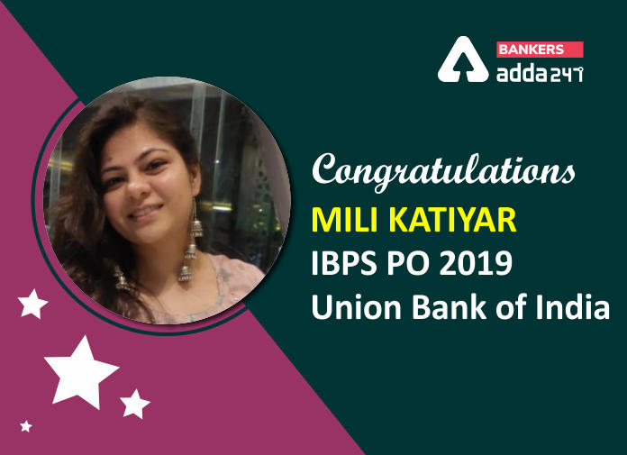 Success Story of Mili Katiyar Selected as IBPS PO in Union Bank of India_40.1