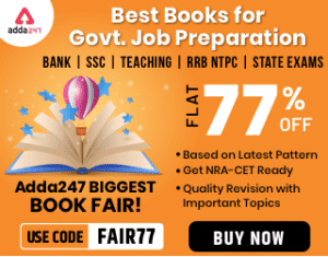 Adda247 Biggest Books fair!! Get 77% off on Govt exam prep books