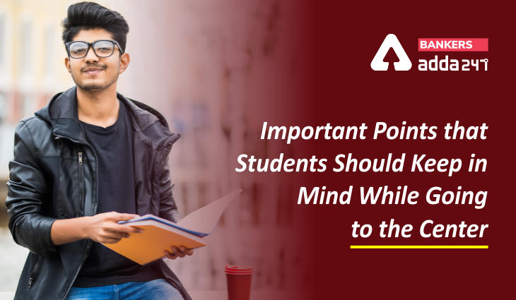 Important Points that students should keep in mind while going to the SBI PO Prelims Exam Center_40.1