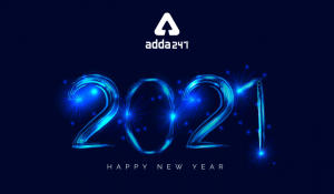 Happy New Year 2021! BankersAdda Wishes you a Great Year Ahead.