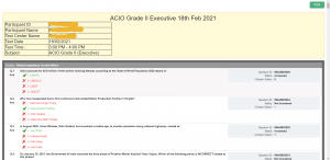 IB ACIO 2021 Answer Key Out: Download IB ACIO Answer Key From Here |_7.1