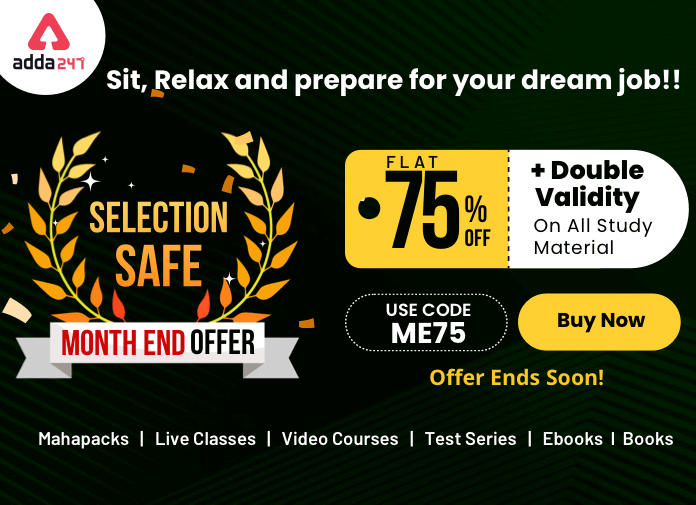 Sale Extended- Selection Safe Month End Offer : FLAT 75% OFF + Double Validity On All Products_40.1