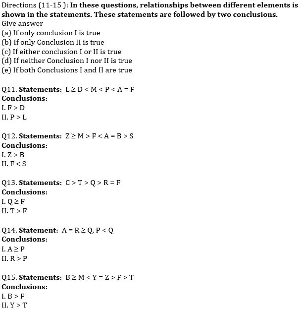 Inequalities Basic Reasoning Quiz for All Banking Exams- 03rd May |_5.1