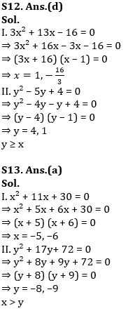 Quadratic Equations Basic Quantitative Aptitude Quiz for All Banking Exams- 04th May_160.1