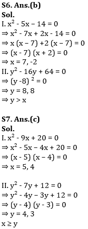 Quadratic Equations Basic Quantitative Aptitude Quiz for All Banking Exams- 04th May |_9.1