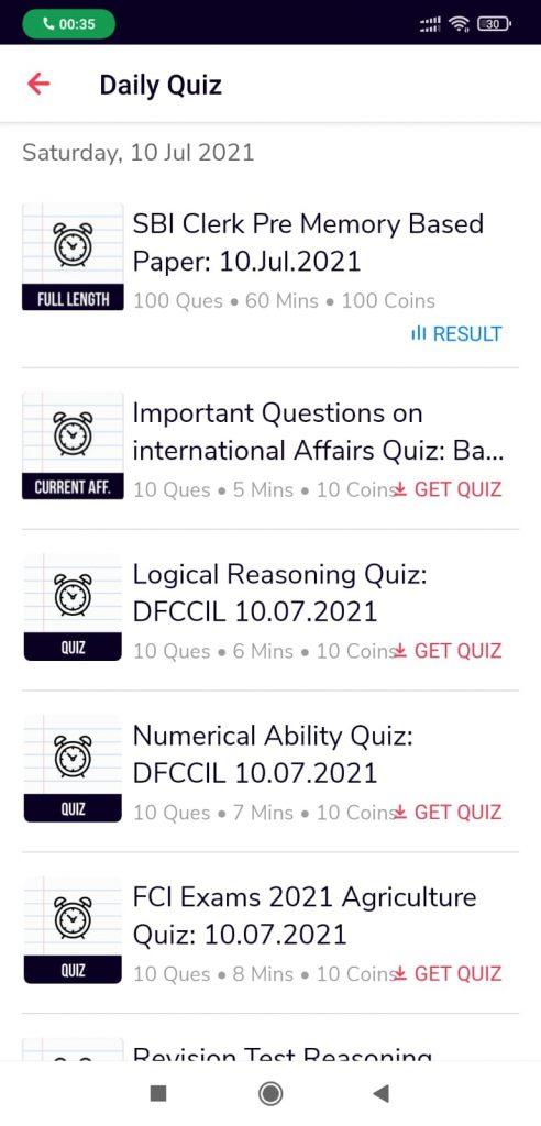 SBI Clerk Prelims 2021 Memory Based Mock is LIVE now : Attempt for Free on Adda247 App | Latest Hindi Banking jobs_3.1