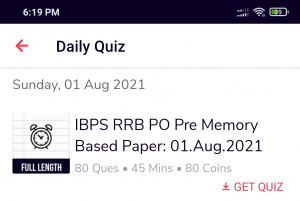 IBPS RRB PO PRELIMS 2021 | MEMORY BASED MOCK is LIVE NOW | Attempt for Free on Adda247 App |_3.1