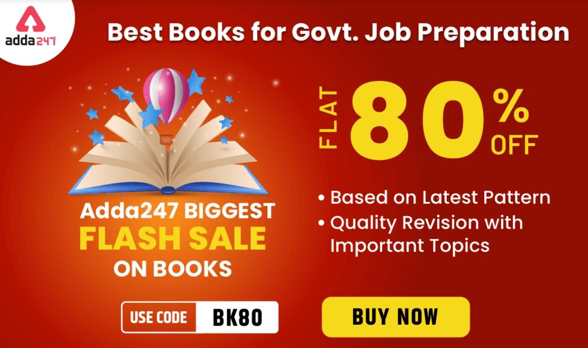 Adda247 Biggest Flash Sale on Books & eBooks: Flat 80% Off |_40.1