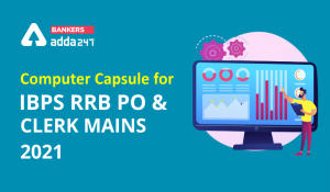 Computer Capsule for IBPS RRB PO & Clerk Mains 2021: Download Free PDF Now
