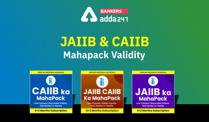 JAIIB & CAIIB Mahapack Validity_40.1