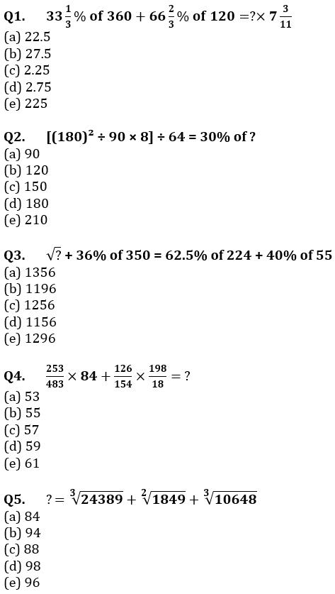 Quantitative Aptitude Quiz For ESIC- UDC, Steno, MTS Prelims 2022-5th February_4.1