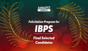 Felicitation Program for Selected Candidates as IBPS PO, Clerk & SO 2022