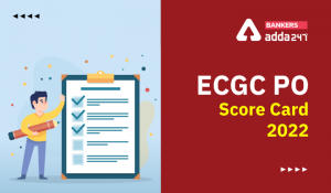 ECGC PO Score Card Marks 2022 Scorecard