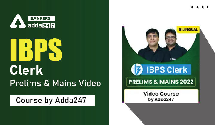IBPS Clerk Prelims & Mains Video Course by Adda247_40.1
