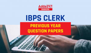 IBPS Clerk Previous Year Question Paper
