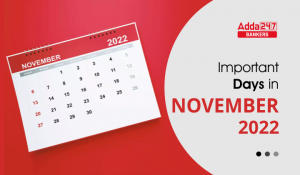 Important Days in November 2022 National & International Days & Dates