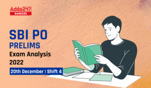 SBI PO Exam Analysis Shift 4, 20 December 2022 Difficulty level