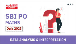 Quantitative Aptitude Quiz For SBI PO Mains 2023- 17th January