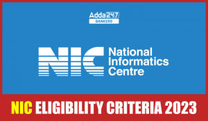 NIC Eligibility 2023, Check Education, Age Limit