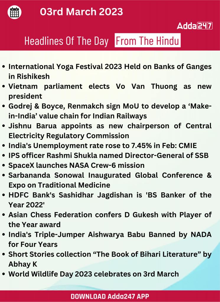 Daily Current Affairs 3rd March 2023_22.1