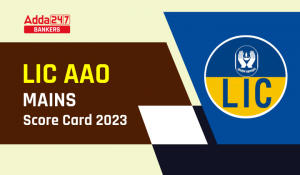 LIC AAO Mains Score Card 2023