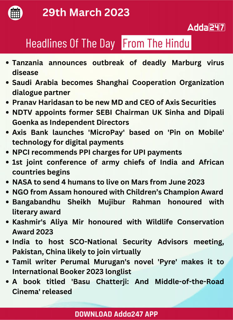 Daily Current Affairs 29th March 2023_21.1