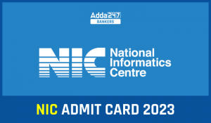 NIC Admit Card 2023 Download Scientist Call Letter
