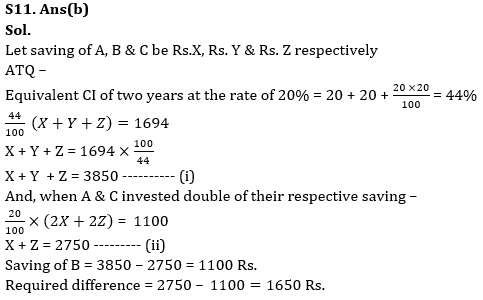 Quantitative Aptitude Quiz For RBI Grade B Phase 1 2023 -05th May_11.1