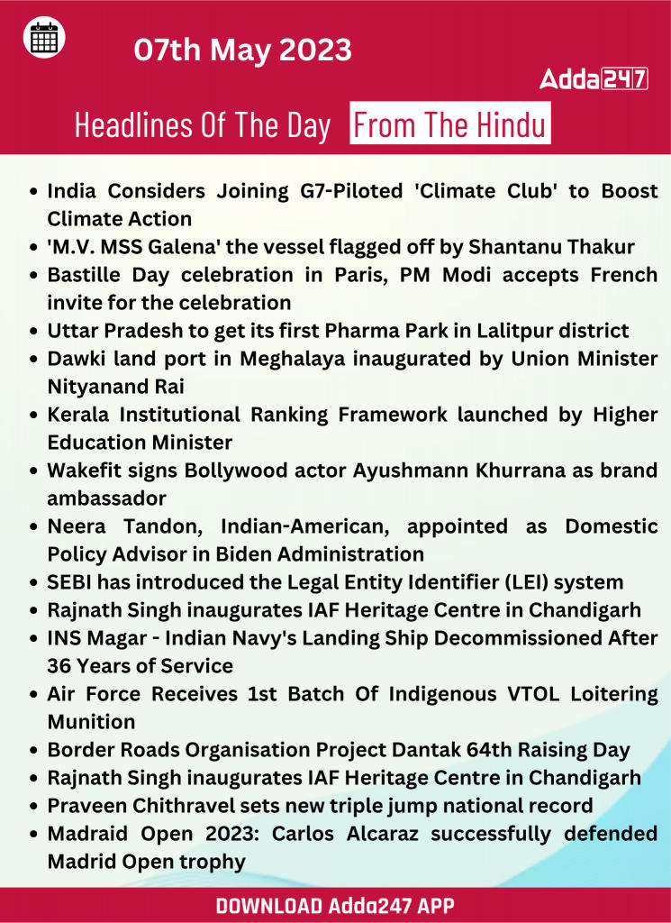 Daily Current Affairs 08th May 2023_22.1